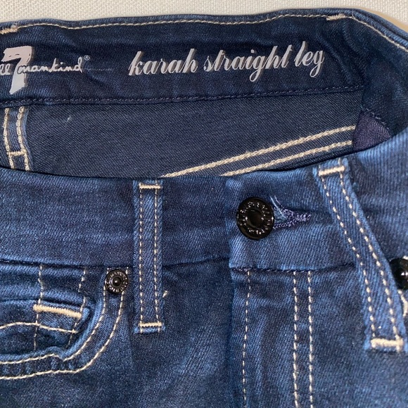 7 For All Mankind Karah Straight Leg Jeans - Picture 3 of 9